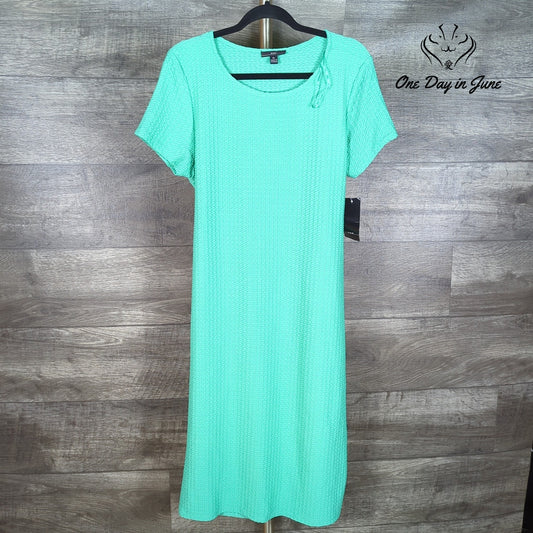 R&K Short Sleeve Textured Dress Size XL