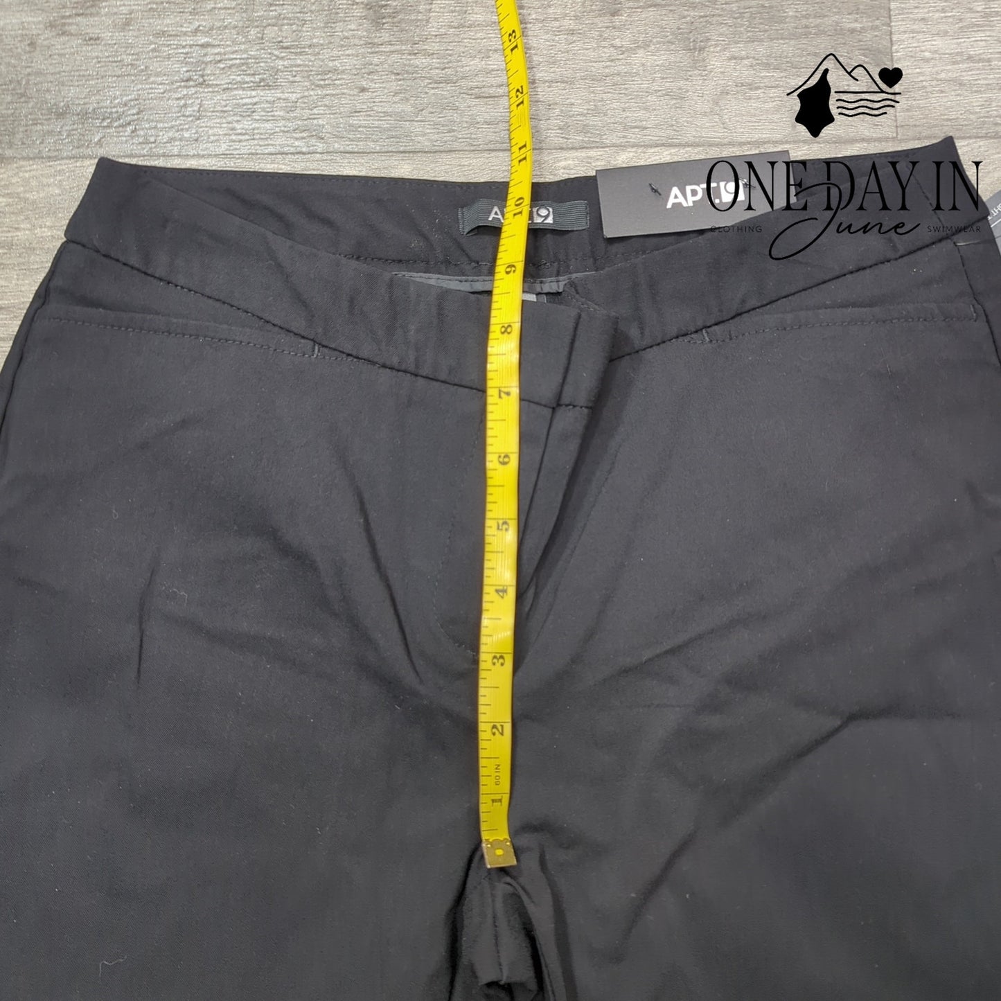 Apt. 9 Mid Rise Trouser Pants Size 8Ps