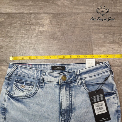 True Religion Halle High Rise Super Skinny Jeans Light Breezy Wash NWT Size (2)