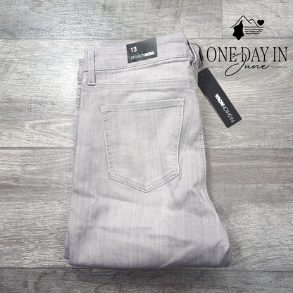 Fashion Nova Juniors Tall Grey Matter Skinny Jeans Size 13