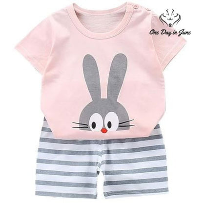 Amzbrly Infant Short and Tee Shirt Set Size 55 (2)