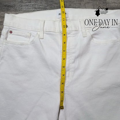 Hudson Blair High Rise Bootcut Jeans White NWT Size 10 (30)