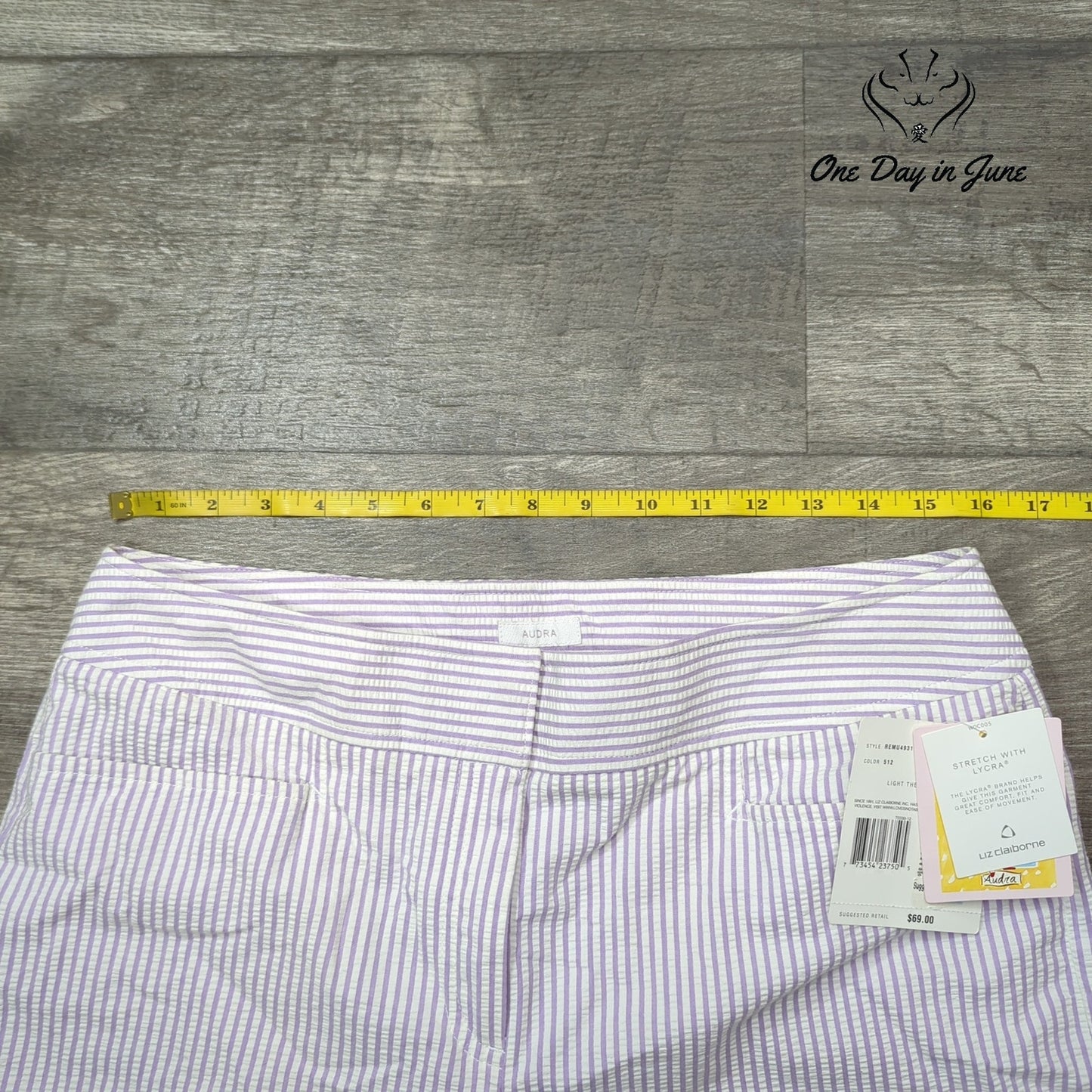 Liz Claiborne Audra Cropped Pants Size 12