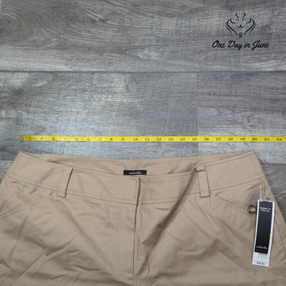 Rafaella Plus Size Flat Front Pants Size 18W