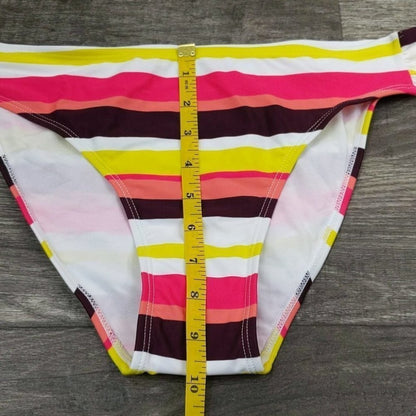 Amzbrly Striped Cross Front Bikini Size L