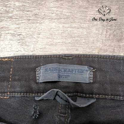 Levi's Made & Crafted Julie Straight Leg Jeans Black Size 25 (2)