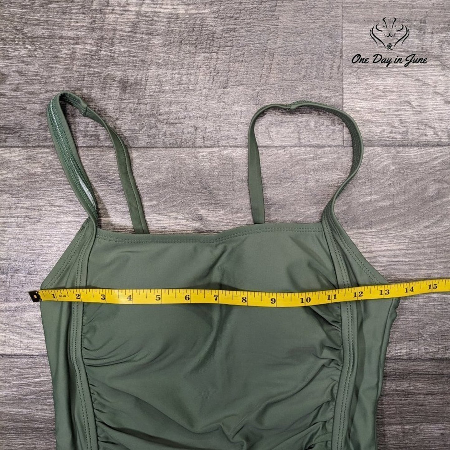 Aleumdr Vintage Swimdress Swimsuit Size S