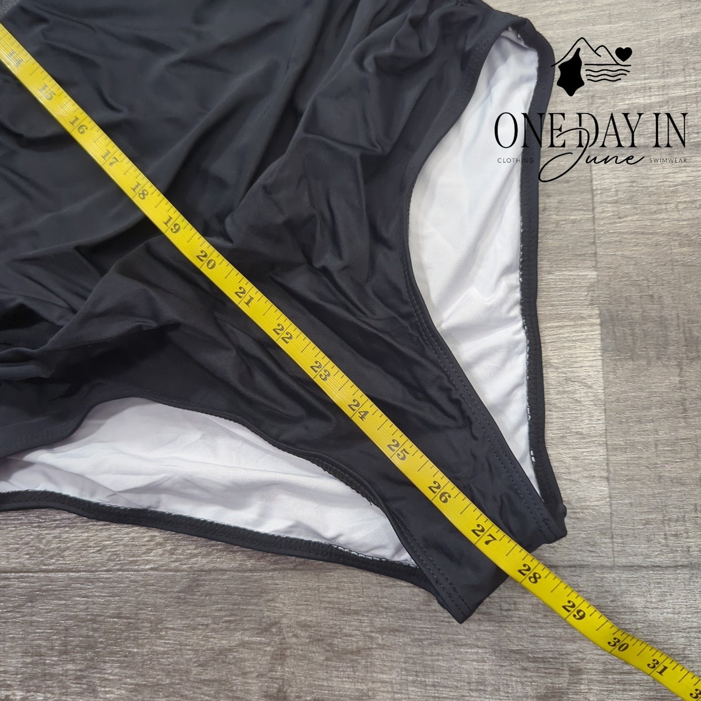 Zando Mesh Cut Out One Piece Swimsuit Size L