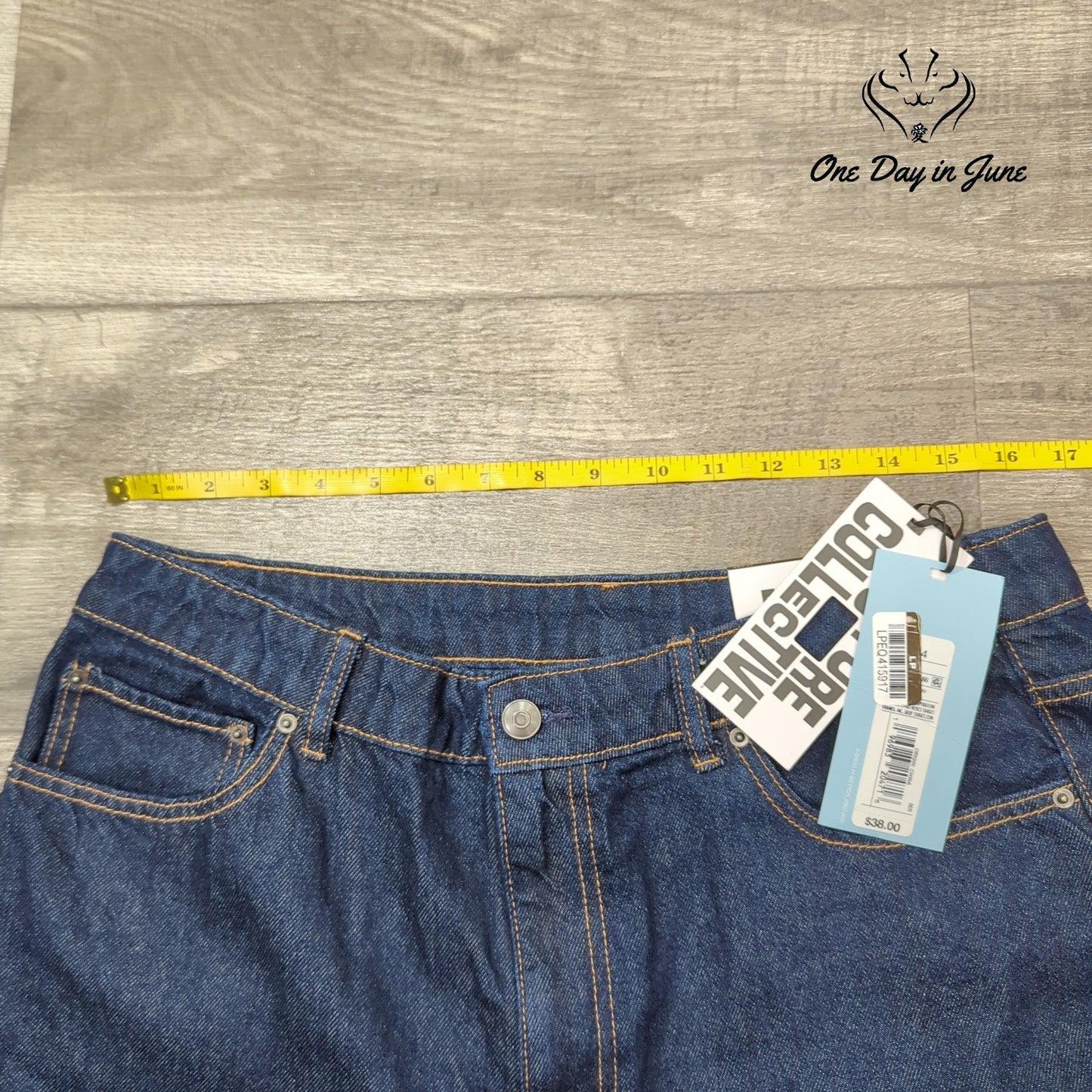 Future Collective High Rise Flare Jeans Size 14