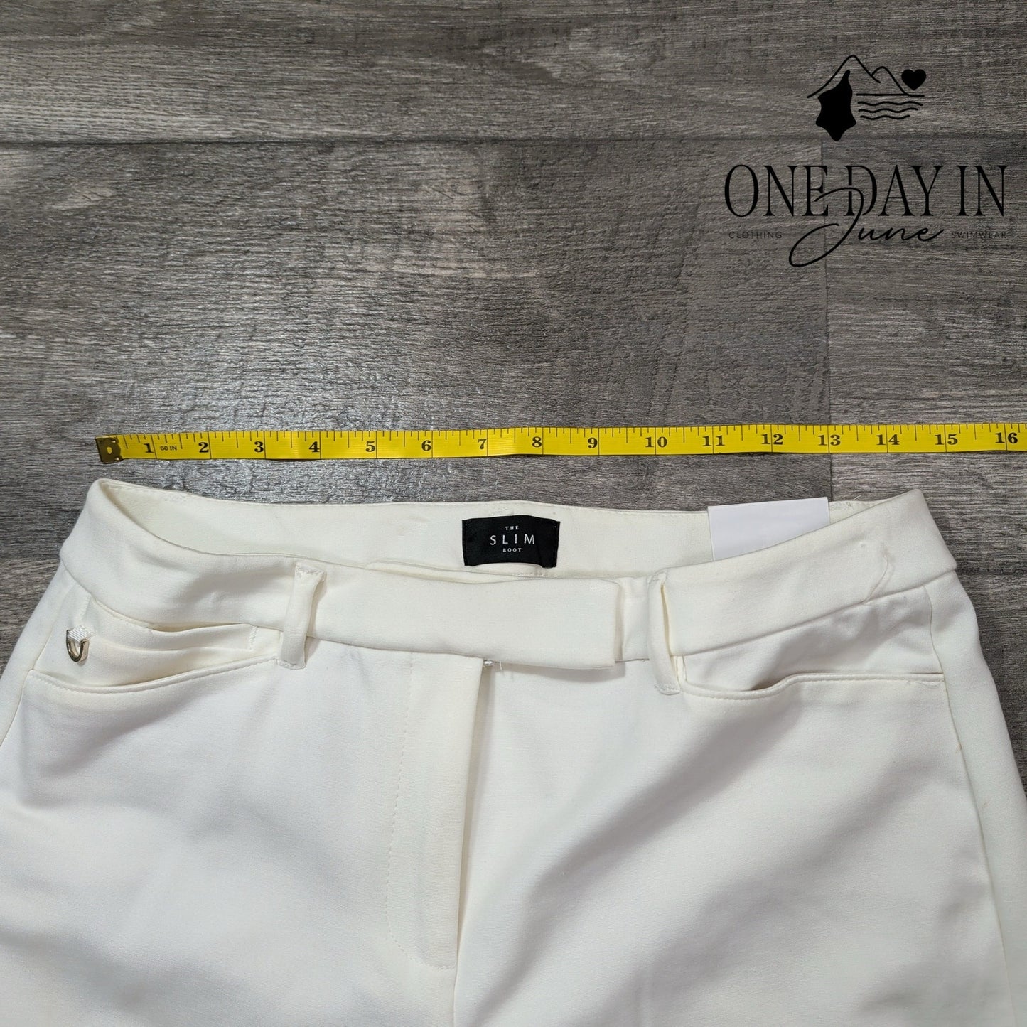 White House Black Market The Slim Boot Pants Size 6