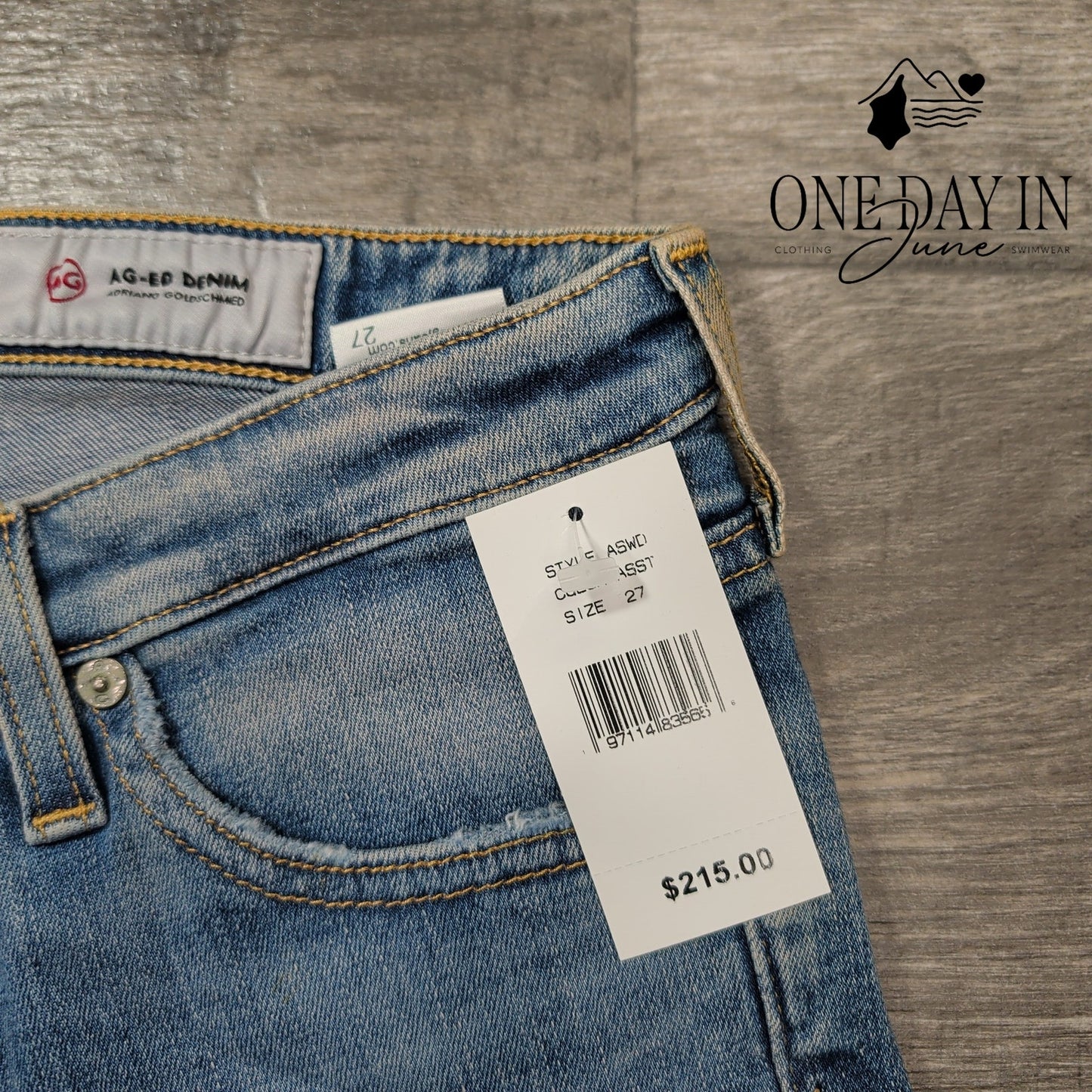 AG Adriano Goldschmied The Legging Ankle Super Skinny Jeans NWT $215 Size 4 (27)