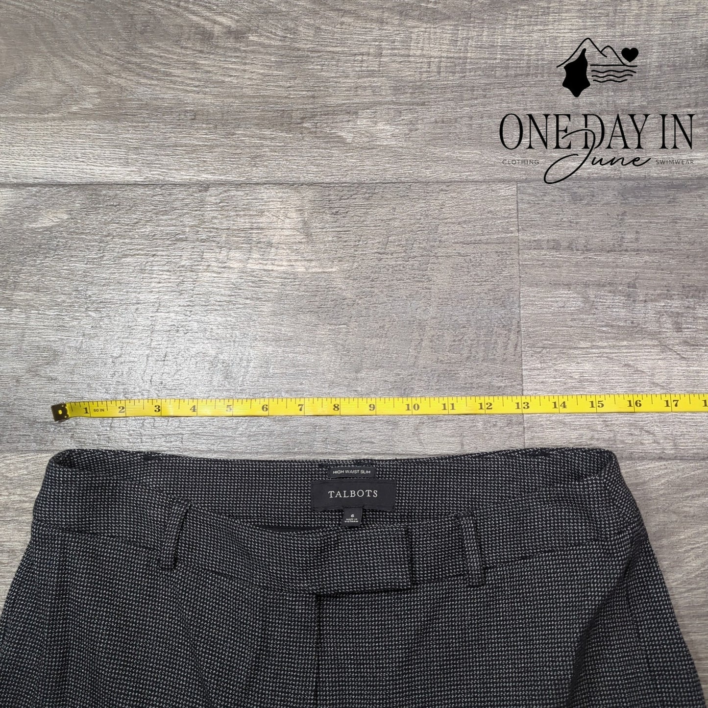 Talbots High Waist Slim Dress Pants Size 6