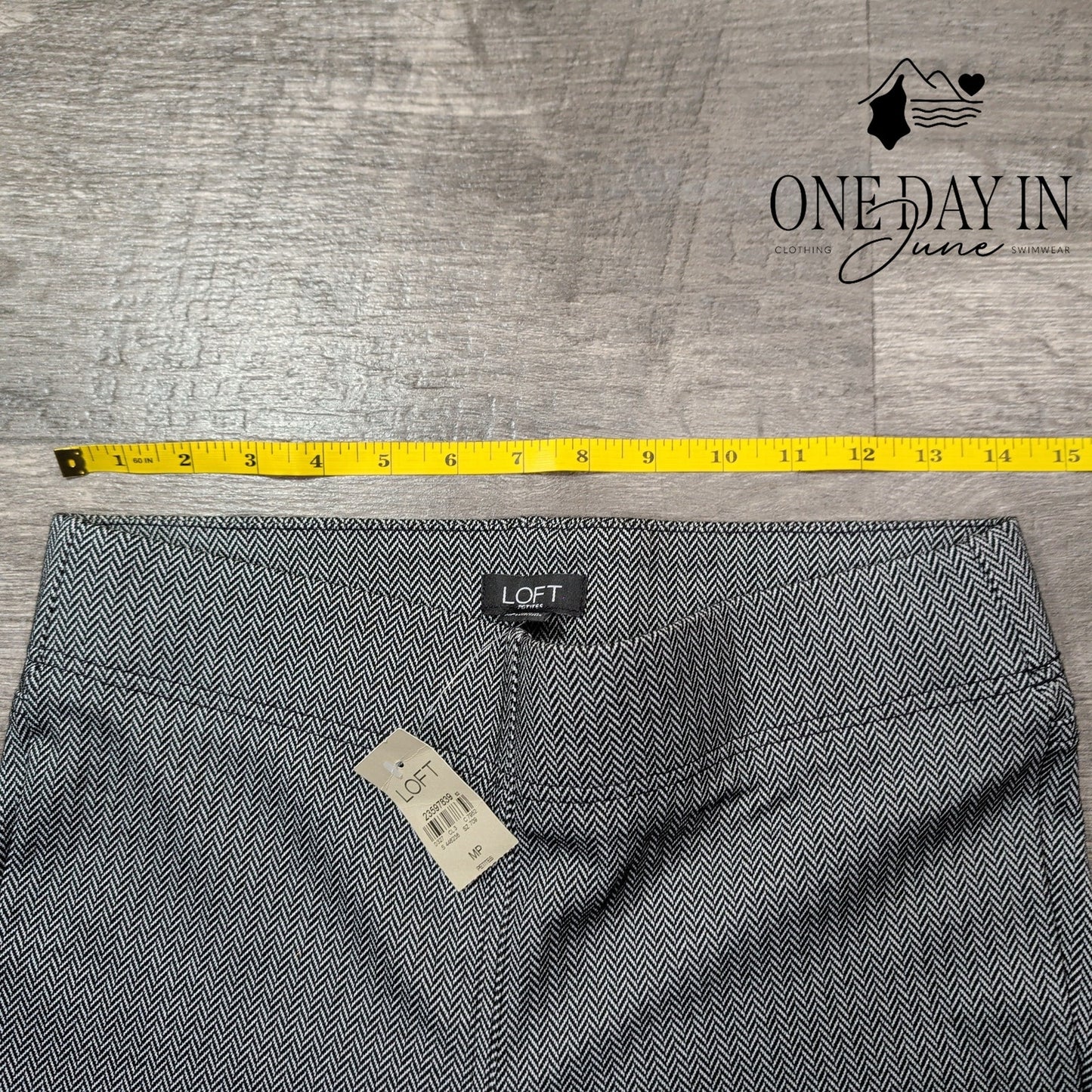Loft Petite Pull On Crop Legging Pants Size MP