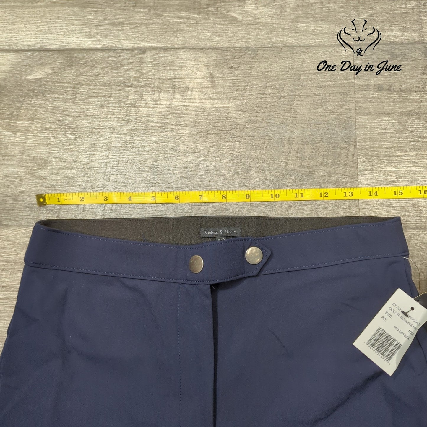 Violets & Roses Saoirse Stretch Capri Pants Size 10