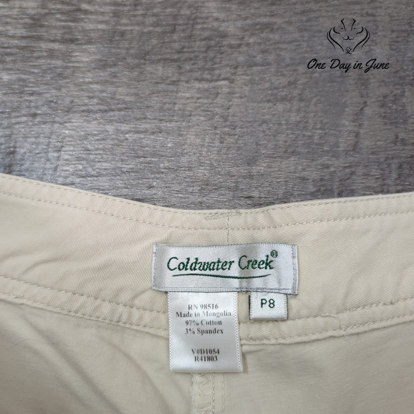 Coldwater Creek Petite Cropped Pants Size 8P