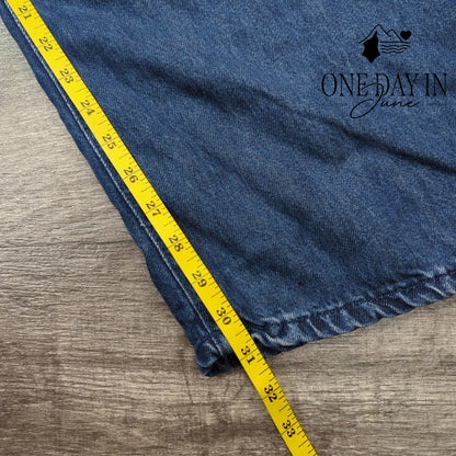 Lucky Brand Palazo Liquid Denim Wide Leg Jeans Size 14