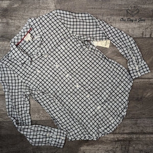 St. John's Bay Classic Fit Flannel Shirt Size XS