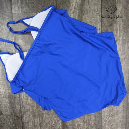 Zando Layered One Piece Swimsuit Size XXL