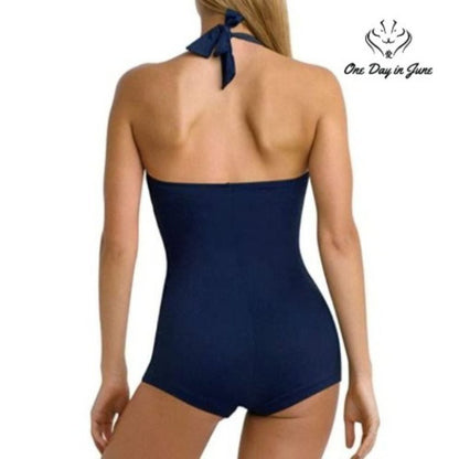Sovoyontee Tummy Control Boyleg One Piece Size 4XL