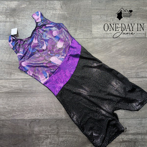 MMM Girl's Boyshort Leotard Size 14-16 (160)