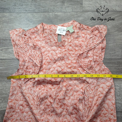 Ryegrass Sleeveless Ruffle Blouse Size XS