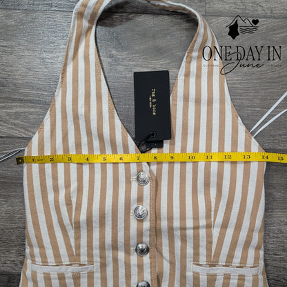 Rag & Bone Halter Ethel Vest Size 00