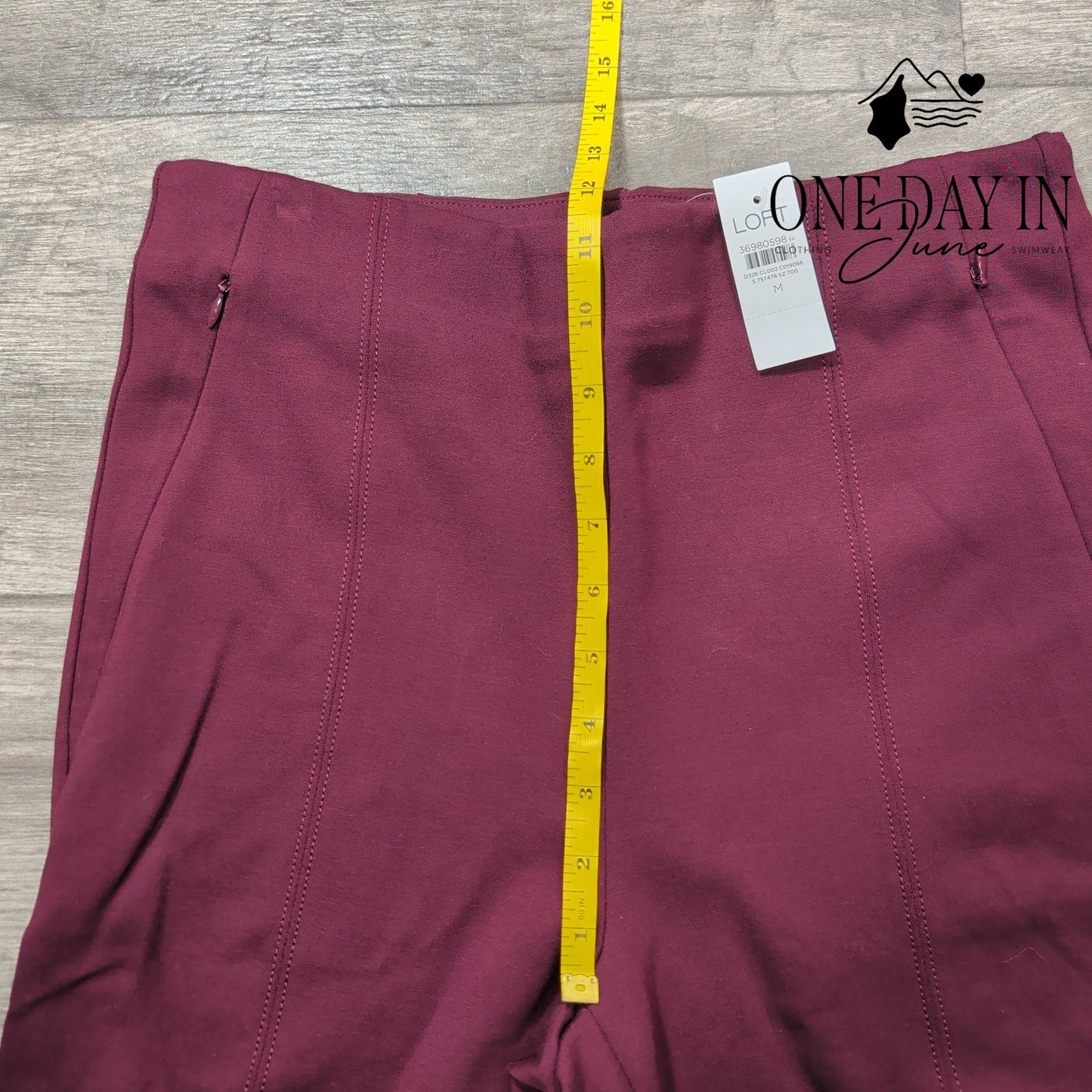 Loft High Waist Slim Fit Pants Size M