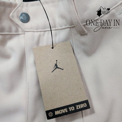 Air Jordan Women's Woven Straight Leg Pants Legend Light Brown NWT Size S