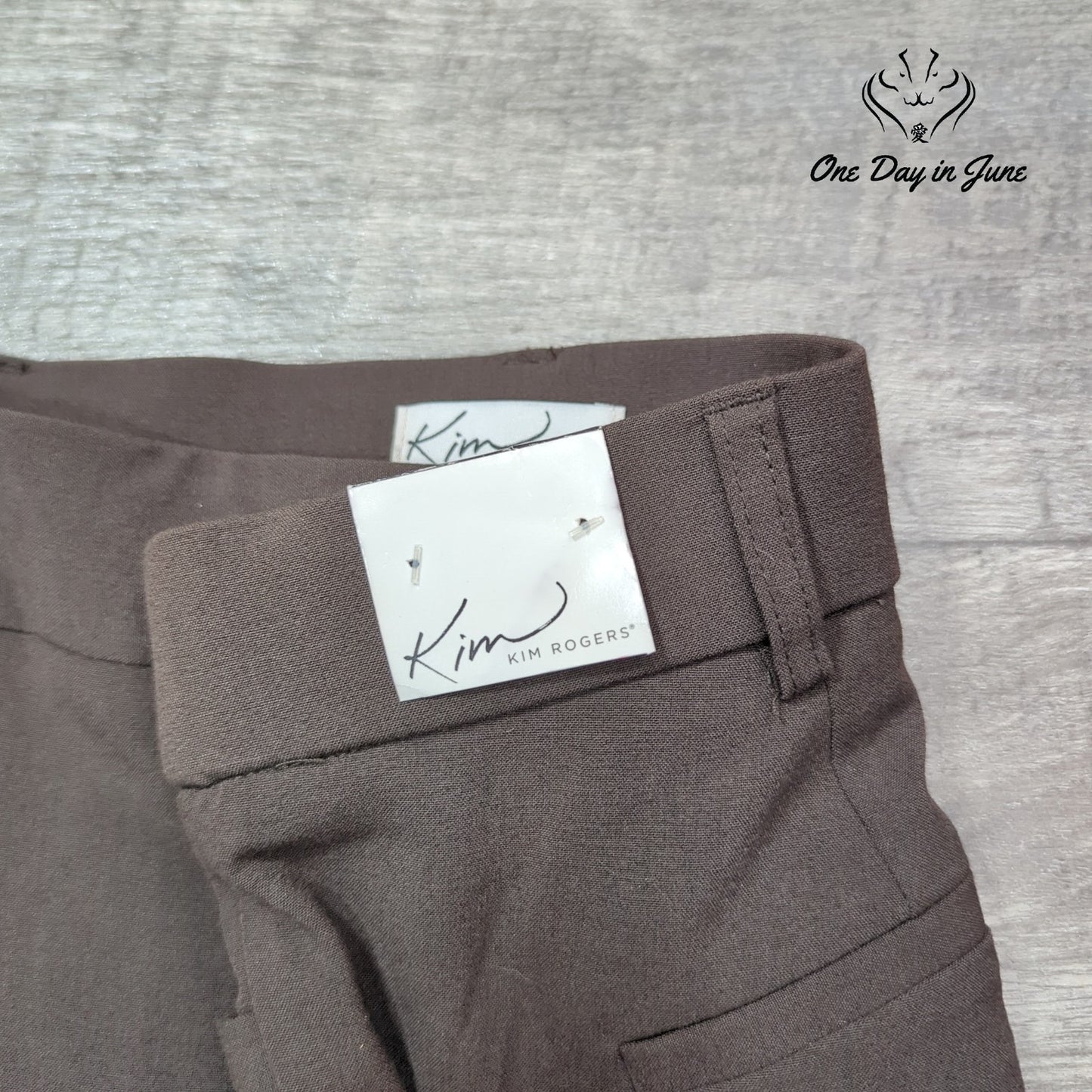 Kim Rogers Career Straight Leg Pants Size 16