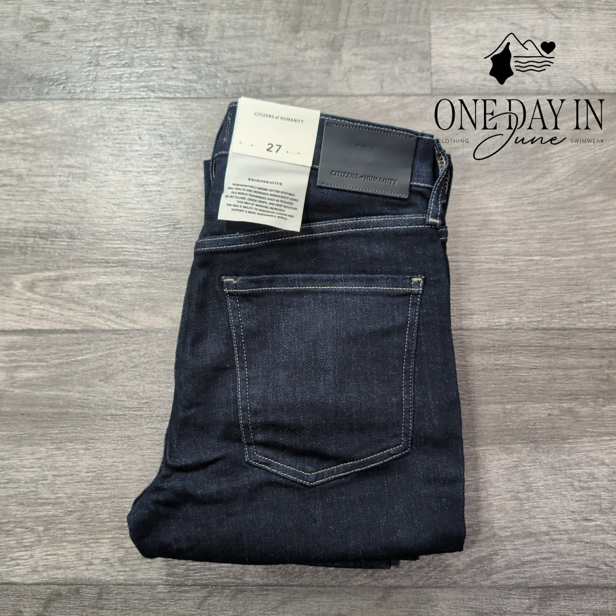 Citizens of Humanity Sloane Skinny Jeans Dark Indigo Solace NWT Size 4 (27)