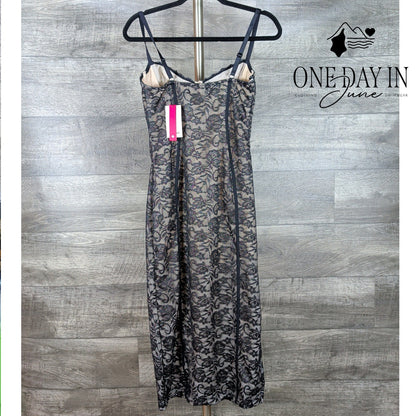 Popilush Spaghetti Strp Underwire Midi Dress Size M