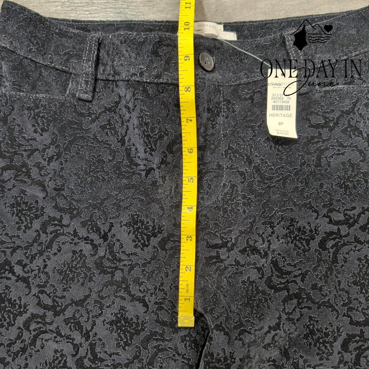 Talbots Petite Heritage Straight Leg Pants Size 8P