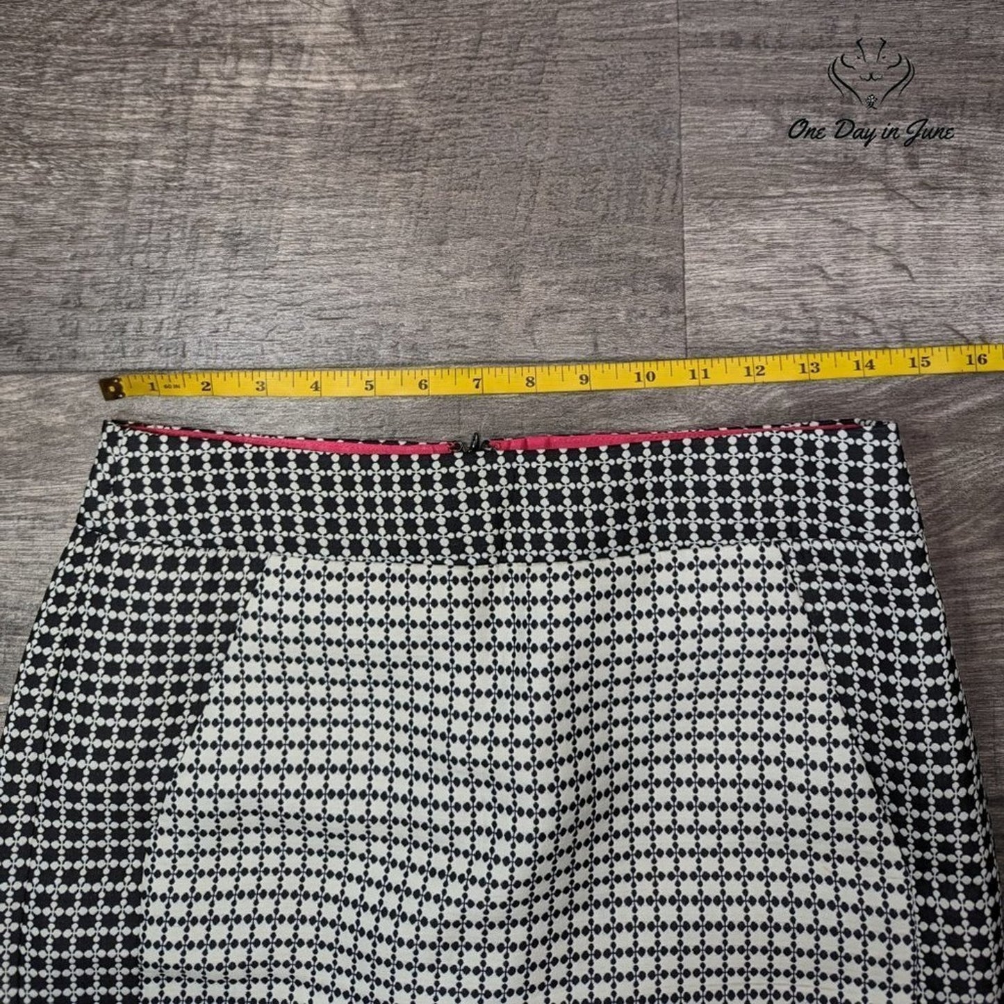 Banana Republic Lined Textured Skirt Size 2