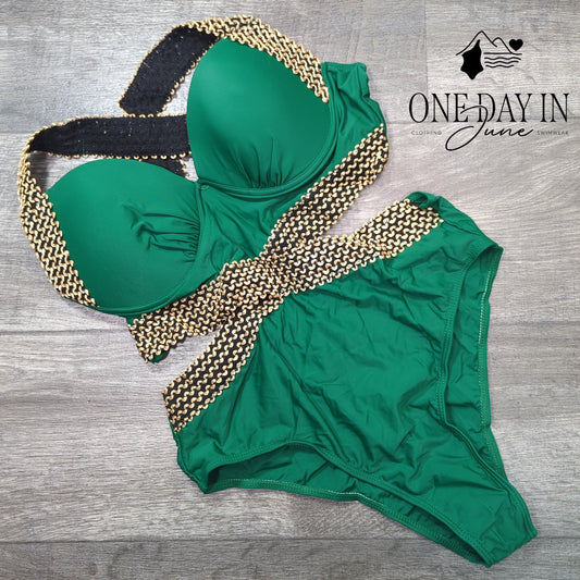 MakeMeChic Cutout One Piece Swimsuit Size XL