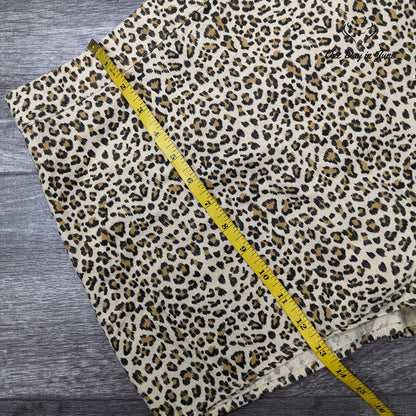 Altar'd State Leopard Print Shorts Size M