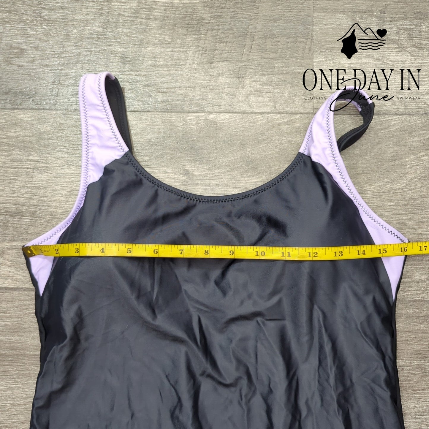 Aleumdr Criss Cross Back One Piece Swimsuit Size L