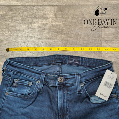 AG Adriano Goldschmied Skinny Jeans Dark Wash Stretch Denim NWT $215 Size 4 (27)