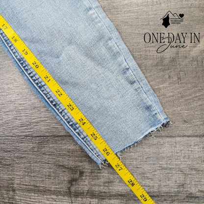 Pistola Arielle Skinny Raw Hem Jeans Size 2 (26)