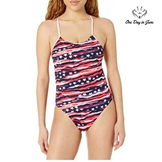 TYR All American One Piece Swimsuit Size 32/S
