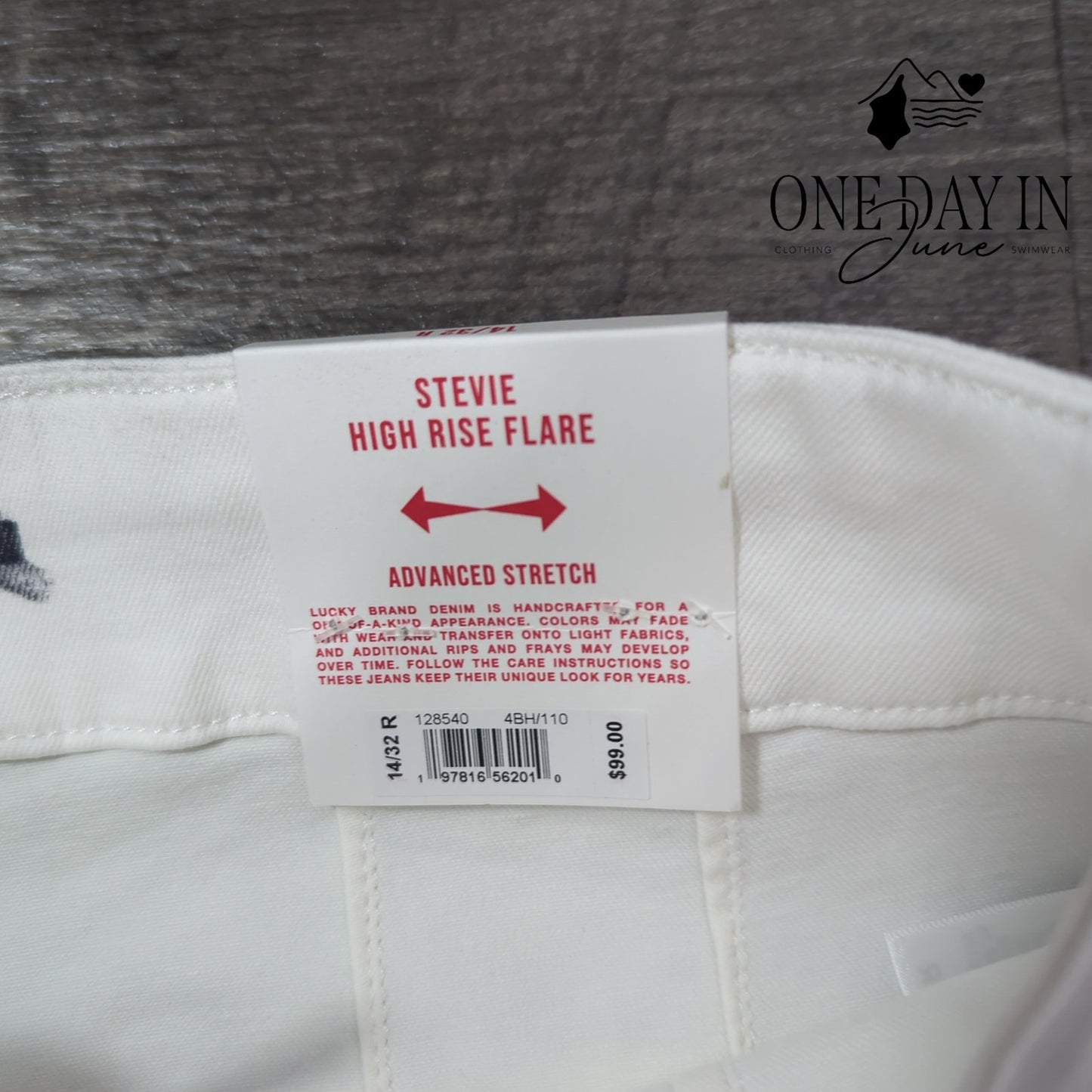 Lucky Brand Stevie High Rise Flare Jeans Size 14