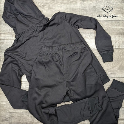 Amzbrly Distressed Worldwide Jogger Set Size M