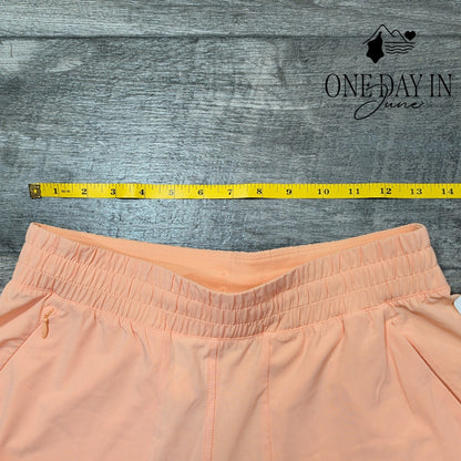 Lululemon Swift Wide Leg Mid Rise Pants Peach Bellini NWT LW5FFBS Size 6
