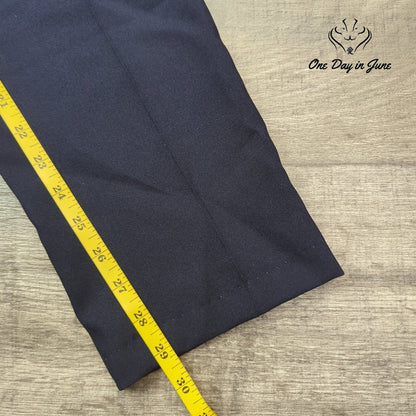Flying Cross Uniform Dress Pants Navy Blue Pleated NWT Size 4