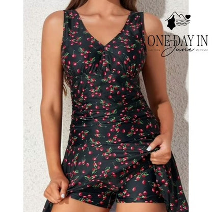 Summer Mae Skirted One Piece Swimsuit Size XL
