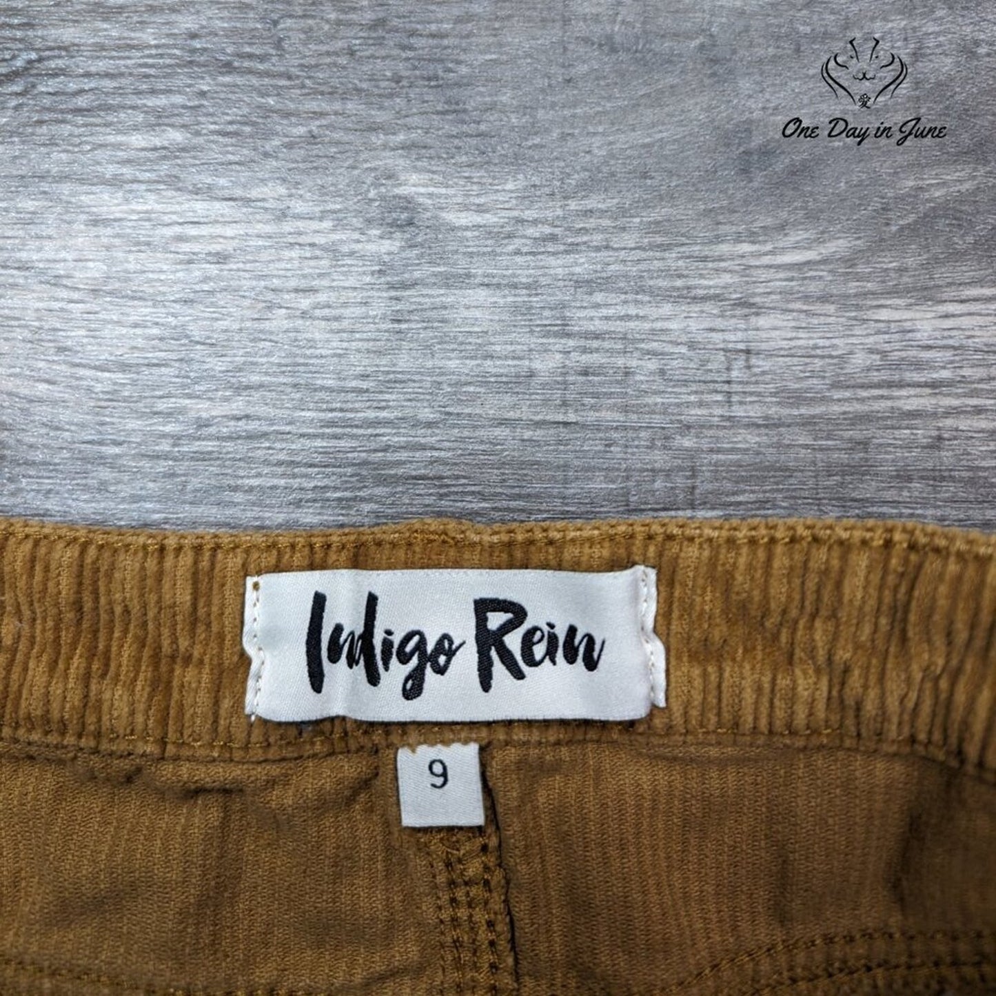 Indigo Rein Corduroy Mini Skirt Size 9
