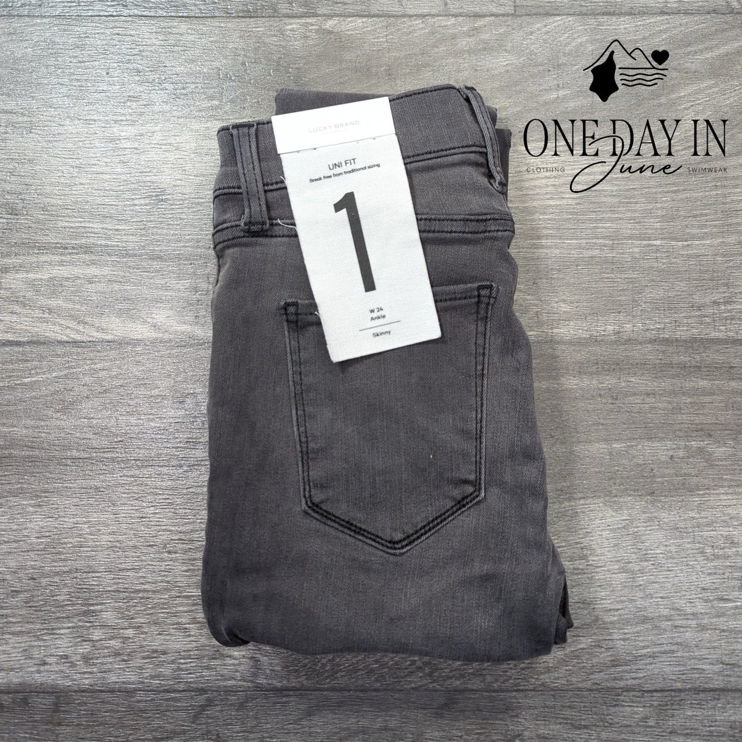 Lucky Brand Uni Fit Skinny Ankle Jeans Size 00 (24)