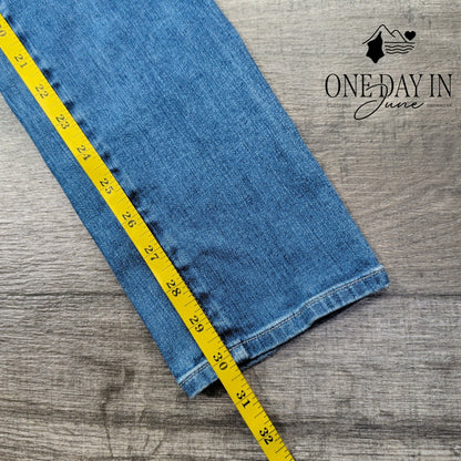 AG Adriano Goldschmied The Stilt Cigarette Leg Jeans Blue NWT $215 Size 4 (27)
