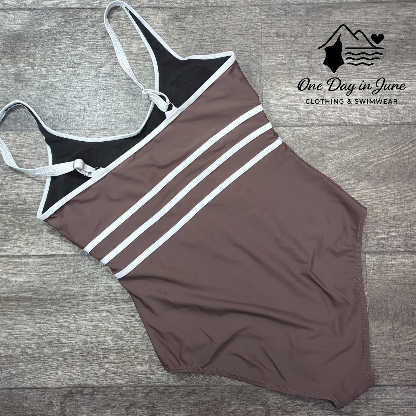 Charmleaks High Back One Piece Swimsuit Size L