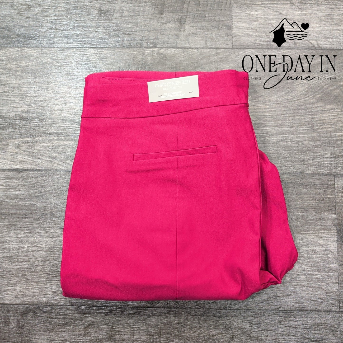 Chico's So Slimming Bridgette Slim Leg Pants Size Chico's 3.5 (18)