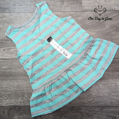 Okie Dokie Sleeveless Striped Dress Size 5T